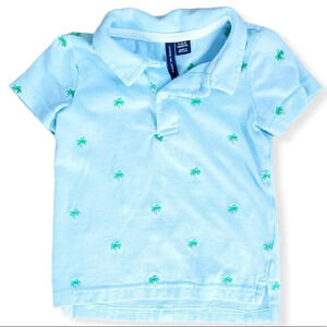 Janie & Jack | Palm Tree Polo Shirt (6-12 mos) 🌴